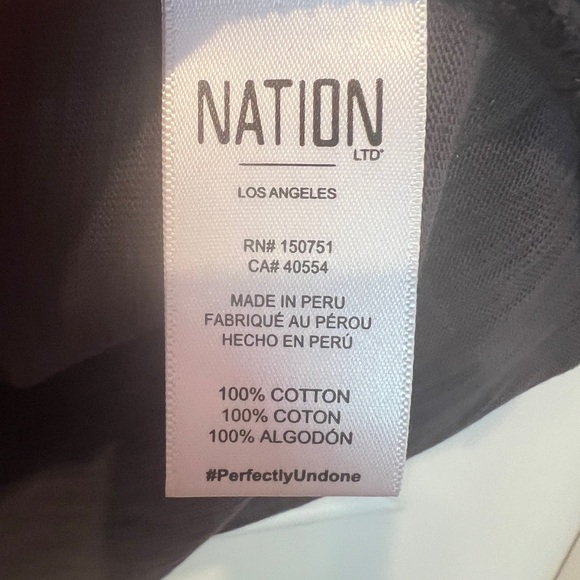Nation grey short sleeve top - Picture 5 of 8